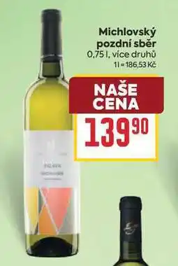 Billa Michlovský pozdní sběr nabídka