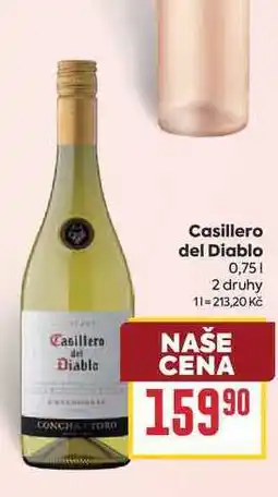 Billa Casillero del Diablo 0,751 nabídka