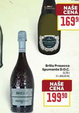Billa Brilla Prosecco Spumante D.O.C nabídka