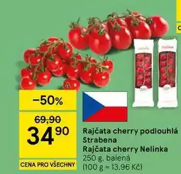 Tesco Rajčata cherry podlouhlá nabídka