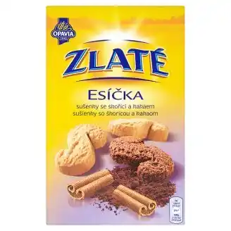Tesco Opavia Zlaté sušenky 220g, vybrané druhy nabídka