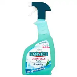 Tesco Sanytol Dezinfekce čistič koupelny vůně eukalyptu 500ml nabídka