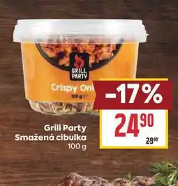 Billa Grill Party Smažená cibulka nabídka
