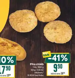 Billa Pita chléb 1ks nabídka