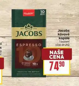 Billa Jacobs Κάvové kapsle 1 balení nabídka