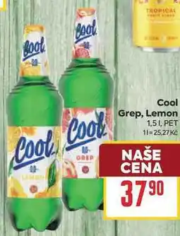 Billa Cool Grep, Lemon 1,51, PET nabídka