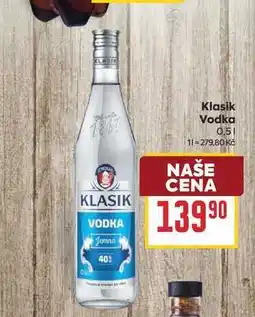 Billa Klasik Vodka nabídka