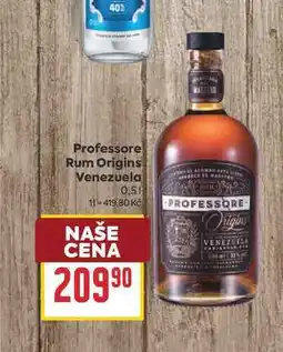 Billa Professore Rum Origins Venezuela nabídka