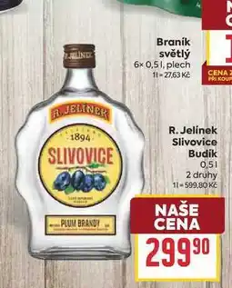 Billa R. Jelínek Slivovice Budik nabídka