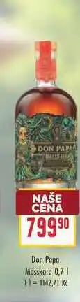 Billa Don Papa Masskara nabídka