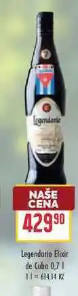 Billa Legendario Elixir de Cuba nabídka