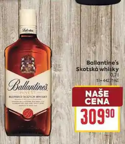 Billa Ballantine's Skotská whisky nabídka