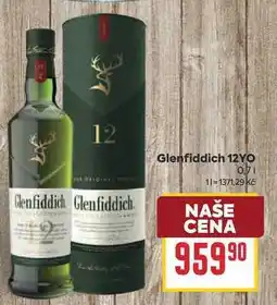 Billa Glenfiddich 12YO nabídka