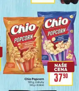 Billa Chio Popcorn nabídka