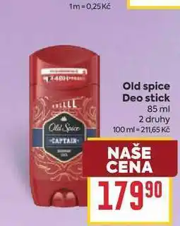 Billa Old spice Deo stick nabídka
