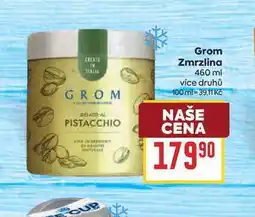 Billa Grom Zmrzlina nabídka