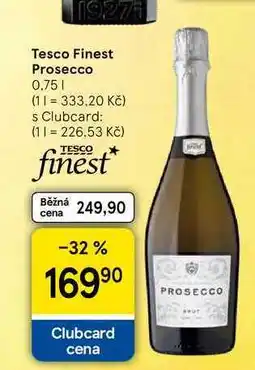 Tesco Tesco Finest Prosecco nabídka
