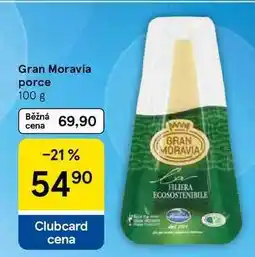 Tesco Gran Moravia porce nabídka