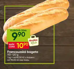 Hruška Hruška klub Francouzská bageta nabídka