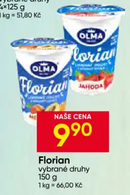 Hruška Florian vybrané druhy nabídka