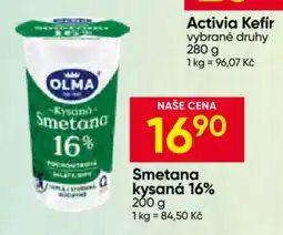 Hruška Olma Smetana kysaná 16% nabídka
