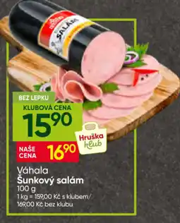 Hruška Váhala šunkový salám nabídka