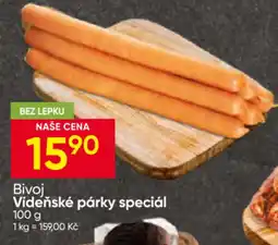 Hruška Bivoj vídeňské párky speciál nabídka