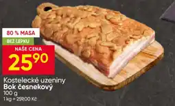 Hruška Kostelecké uzeniny Bok česnekový nabídka