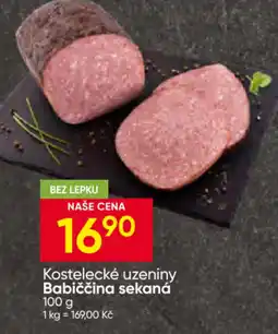 Hruška Kostelecké uzeniny Babiččina sekaná nabídka