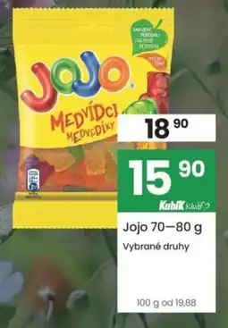 Kubík potraviny Jojo medvídci medvědíky nabídka