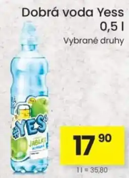Kubík potraviny Dobrá voda Yess nabídka