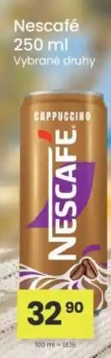 Kubík potraviny Nescafé cappuccino nabídka
