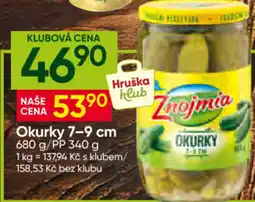 Hruška Znojmia okurky nabídka