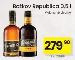 Kubík potraviny Božkov Republica nabídka