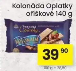 Kubík potraviny Kolonáda oříškové nabídka