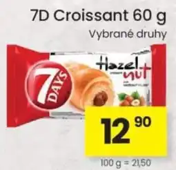 Kubík potraviny 7D croissant hazelnut nabídka