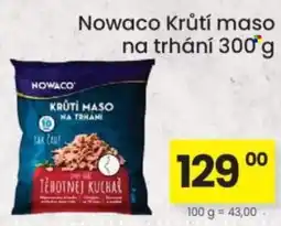 Kubík potraviny Nowaco krůtí maso na trhání nabídka