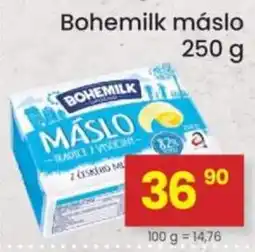 Kubík potraviny Bohemilk máslo nabídka