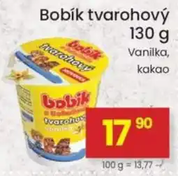Kubík potraviny Bobík tvarohový nabídka