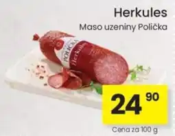 Kubík potraviny Herkules Maso uzeniny Polička nabídka