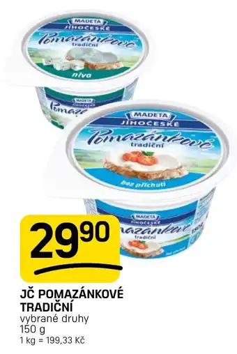 Madeta pomazánkové tradiční