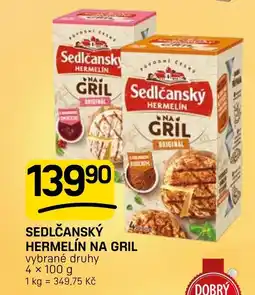 Flop Sedlčanský hermelín na gril nabídka