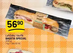 Flop Lahůdky Vavřík Bageta Special nabídka