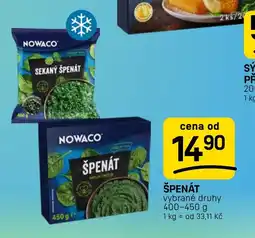 Flop Nowaco špenát nabídka