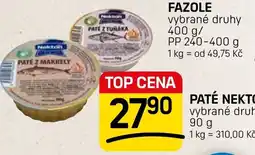 Flop Nekton paté nabídka