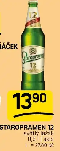 Flop Staropramen 12 nabídka