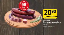 Flop Steinex štýrská klobása nabídka