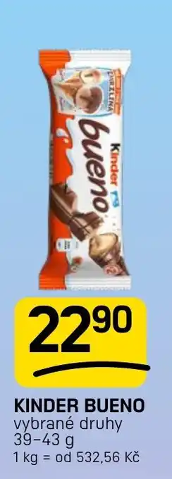 Flop Kinder bueno nabídka