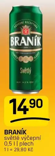 Flop Braník světlé výčepní nabídka