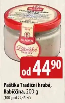 Bala Slama Paštika Tradiční hrubá, Babiččina nabídka